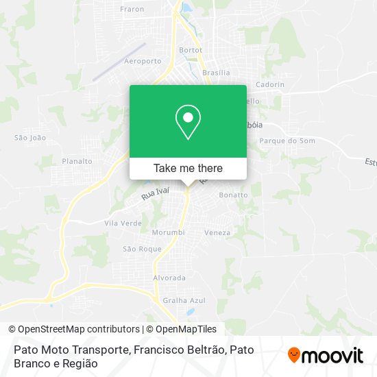 Pato Moto Transporte map