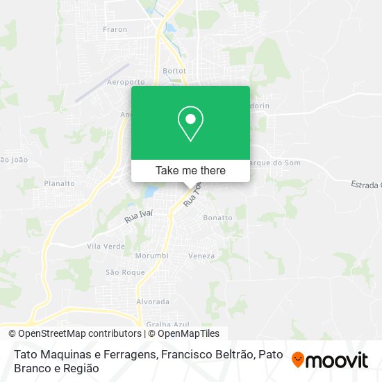 Tato Maquinas e Ferragens map