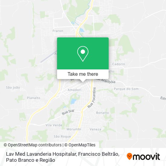 Lav Med Lavanderia Hospitalar map