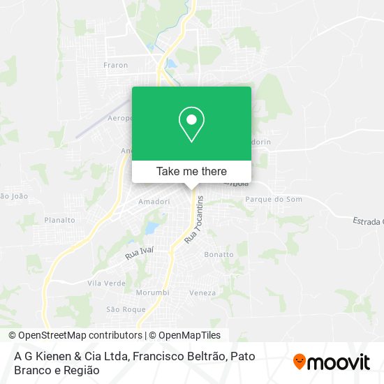 A G Kienen & Cia Ltda map