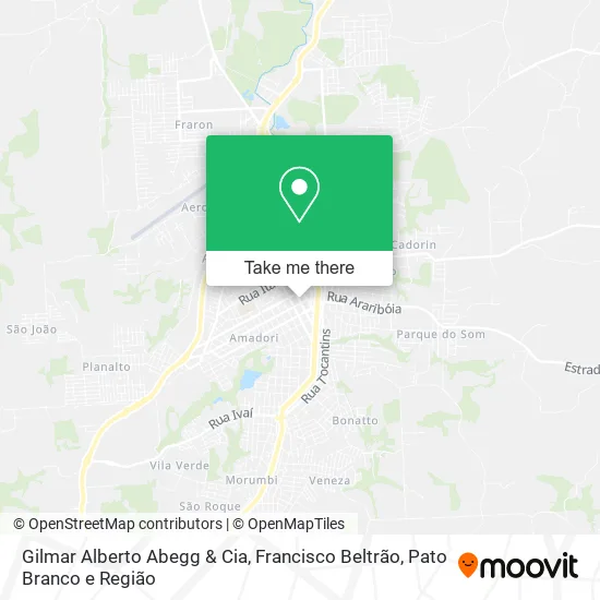 Gilmar Alberto Abegg & Cia map