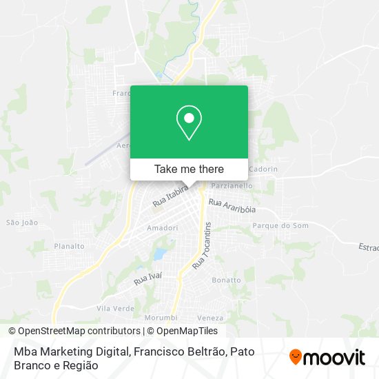 Mba Marketing Digital map