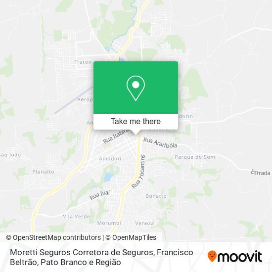 Moretti Seguros Corretora de Seguros map