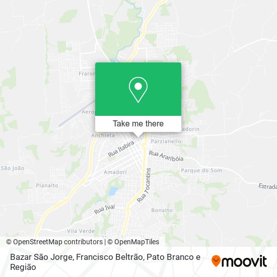 Bazar São Jorge map