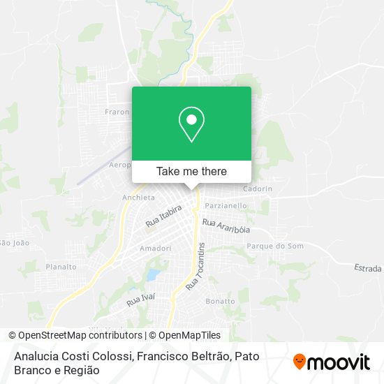 Analucia Costi Colossi map