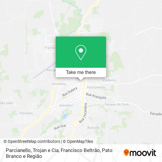 Parcianello, Trojan e Cia map