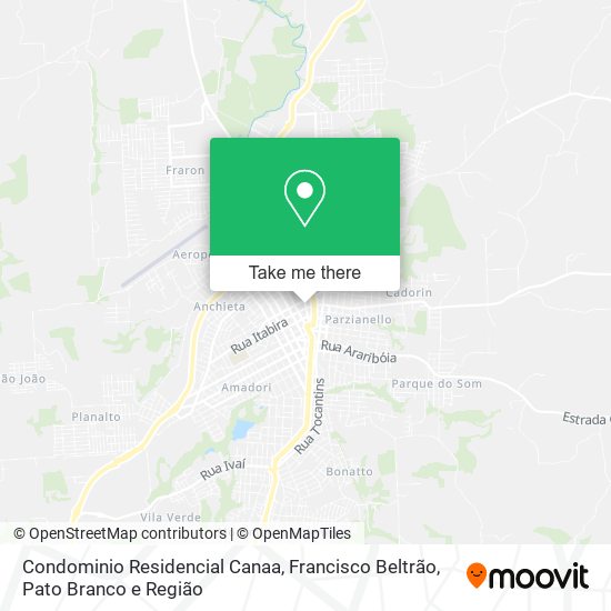 Condominio Residencial Canaa map