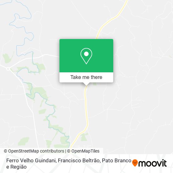 Ferro Velho Guindani map