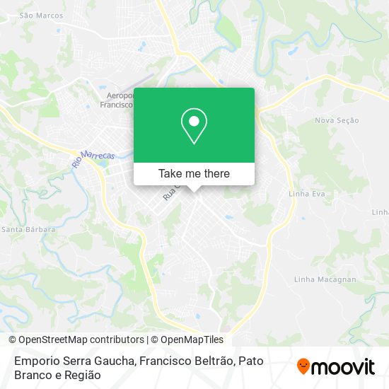 Emporio Serra Gaucha map