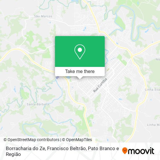 Borracharia do Ze map