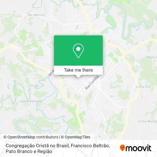 Congregação Cristã no Brasil map