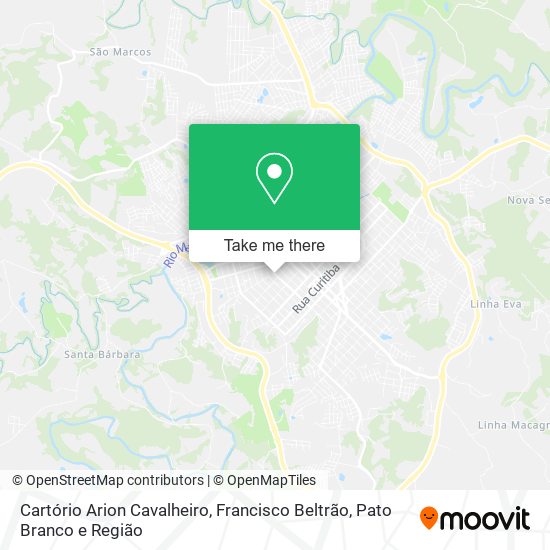 Cartório Arion Cavalheiro map