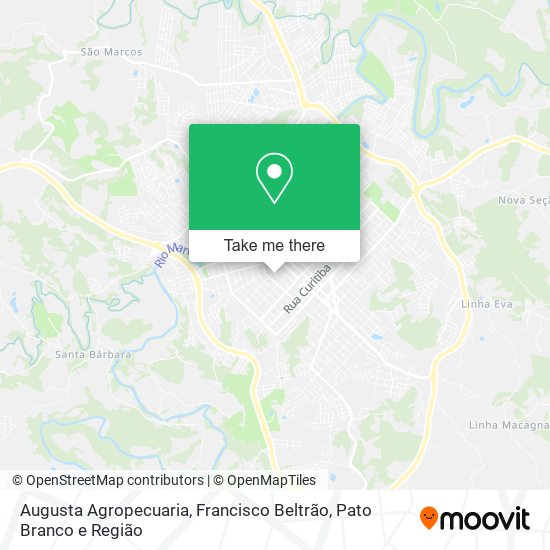 Augusta Agropecuaria map