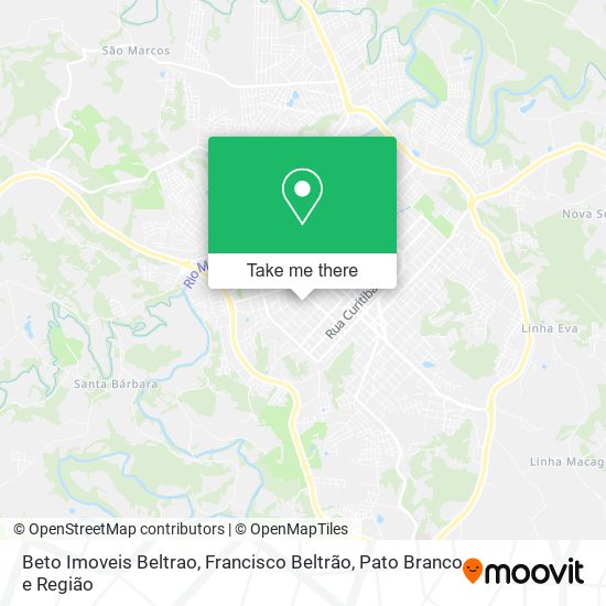 Beto Imoveis Beltrao map