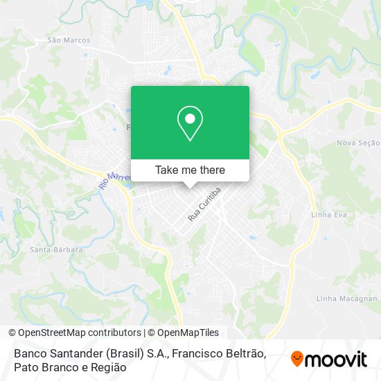 Banco Santander (Brasil) S.A. map