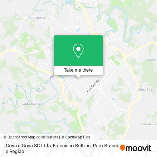 Mapa Goya e Goya SC Ltda