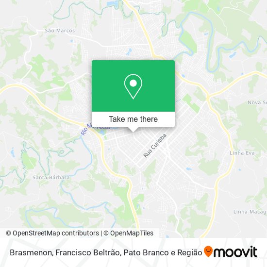 Mapa Brasmenon