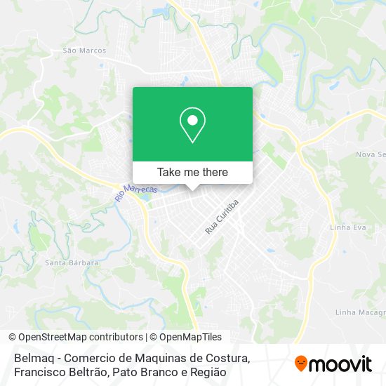 Belmaq - Comercio de Maquinas de Costura map