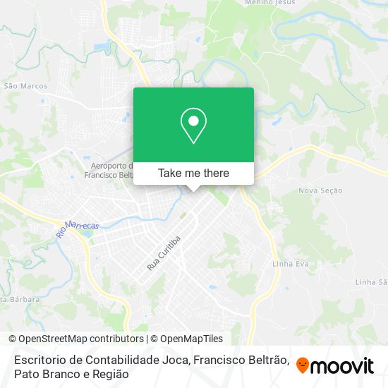 Escritorio de Contabilidade Joca map