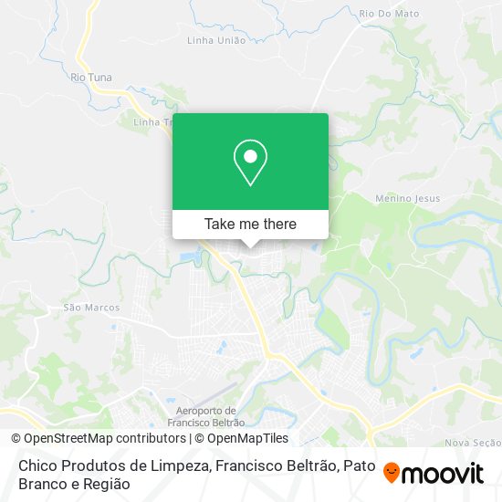 Chico Produtos de Limpeza map