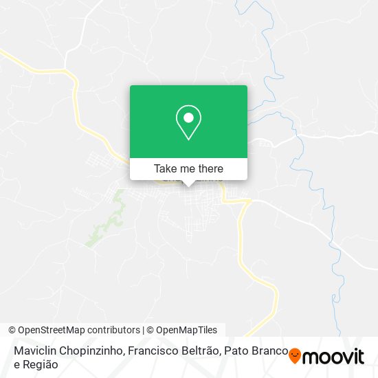 Maviclin Chopinzinho map