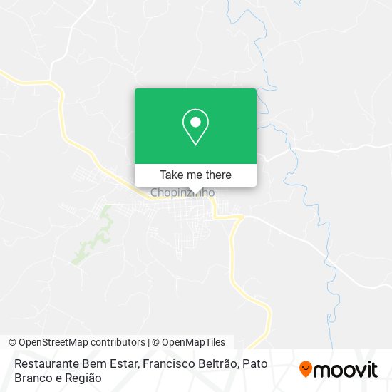 Restaurante Bem Estar map