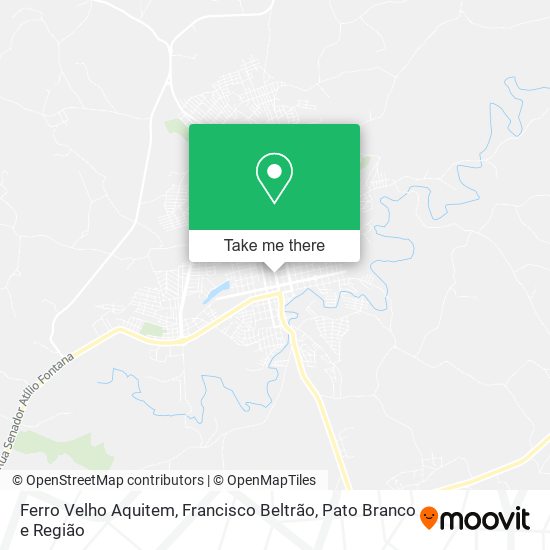 Ferro Velho Aquitem map