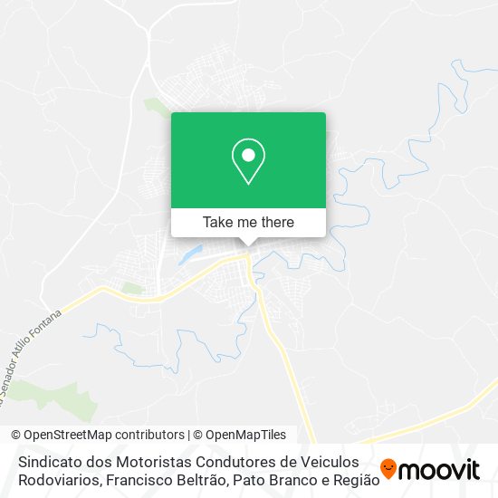 Sindicato dos Motoristas Condutores de Veiculos Rodoviarios map