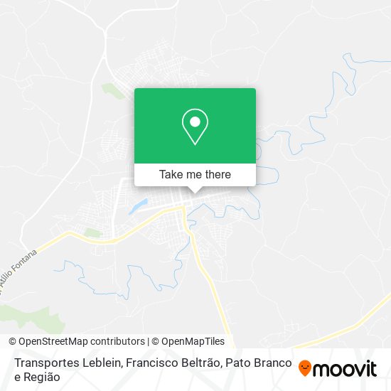 Transportes Leblein map