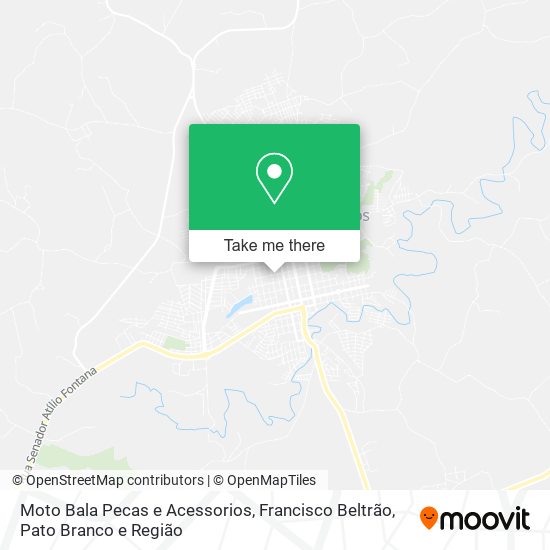 Moto Bala Pecas e Acessorios map