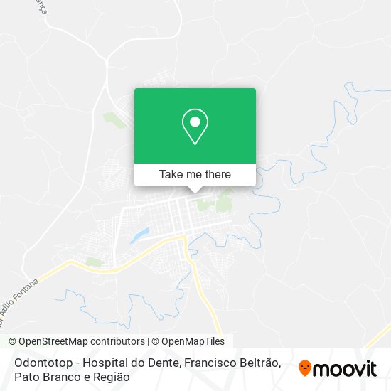 Odontotop - Hospital do Dente map