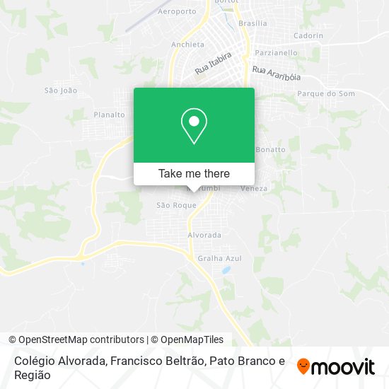 Colégio Alvorada map