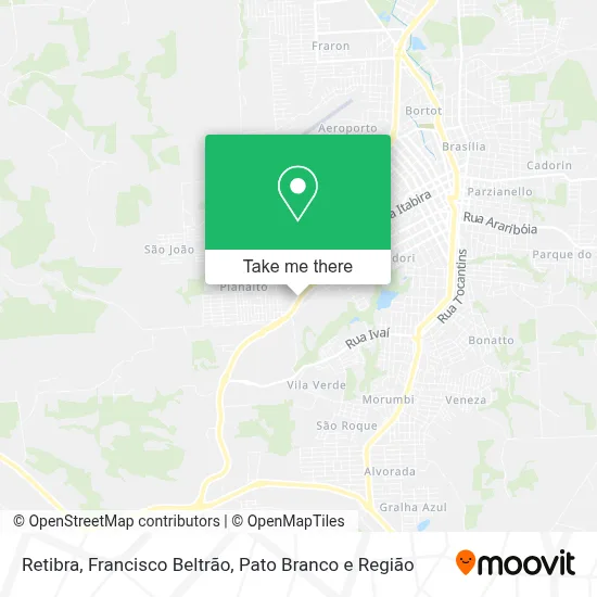 Retibra map