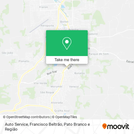 Auto Service map
