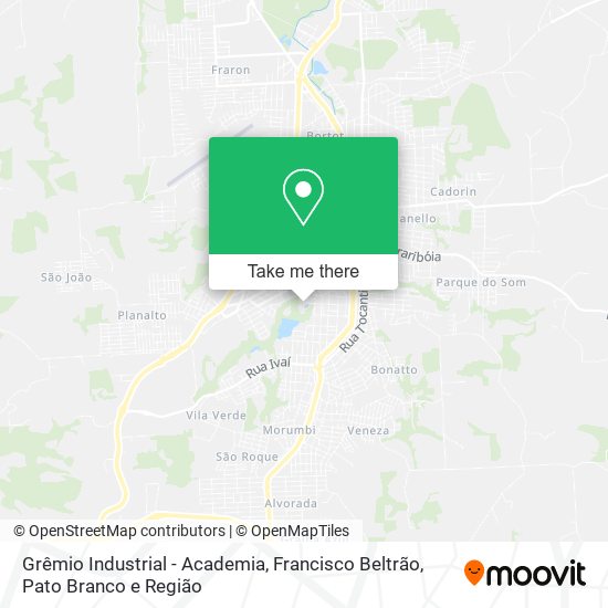 Grêmio Industrial - Academia map