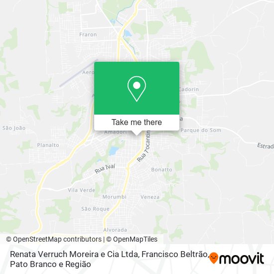 Renata Verruch Moreira e Cia Ltda map