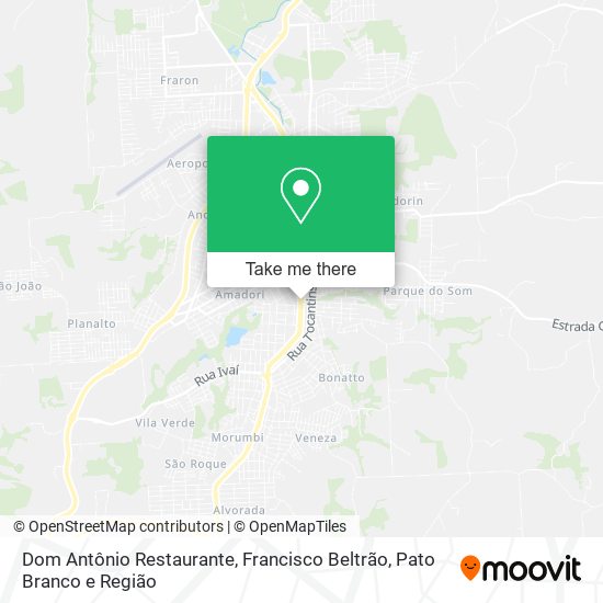 Dom Antônio Restaurante map