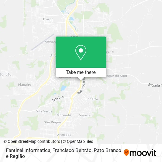 Fantinel Informatica map