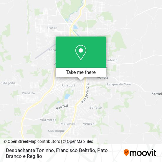 Despachante Toninho map