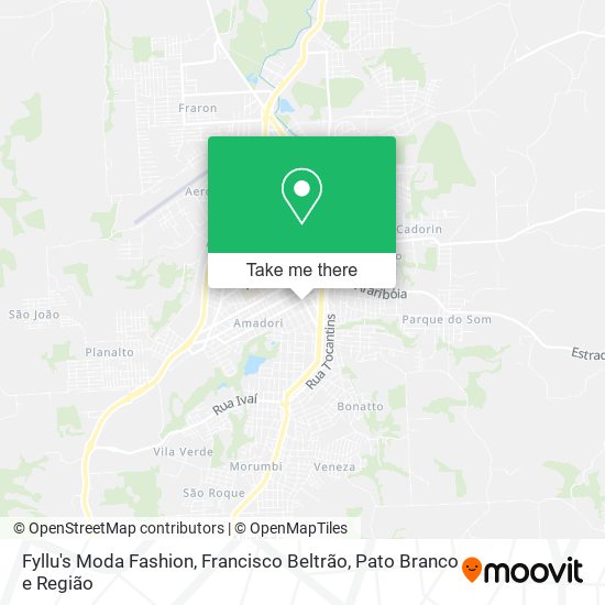 Fyllu's Moda Fashion map