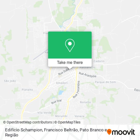 Edifício Schampion map