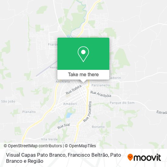 Visual Capas Pato Branco map