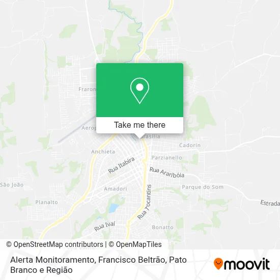 Alerta Monitoramento map