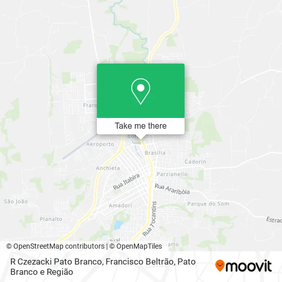 R Czezacki Pato Branco map