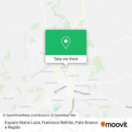Espaco Maria Luiza map