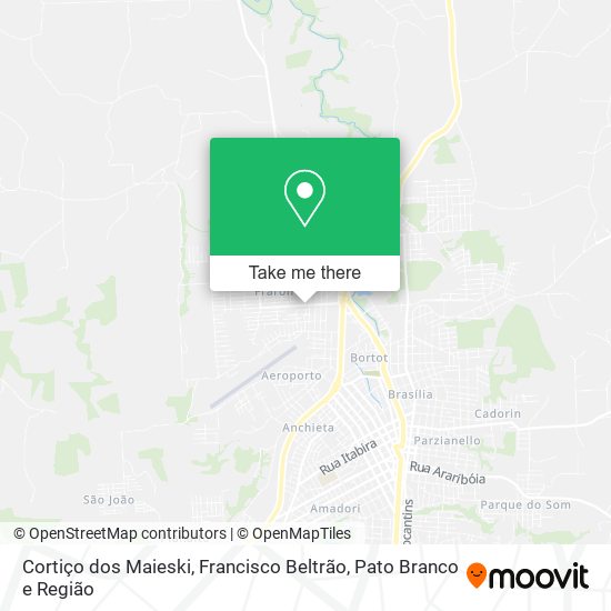 Cortiço dos Maieski map