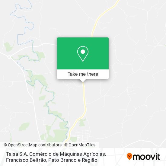 Taisa S.A. Comércio de Máquinas Agrícolas map