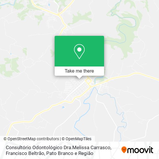 Consultório Odontológico Dra.Melissa Carrasco map