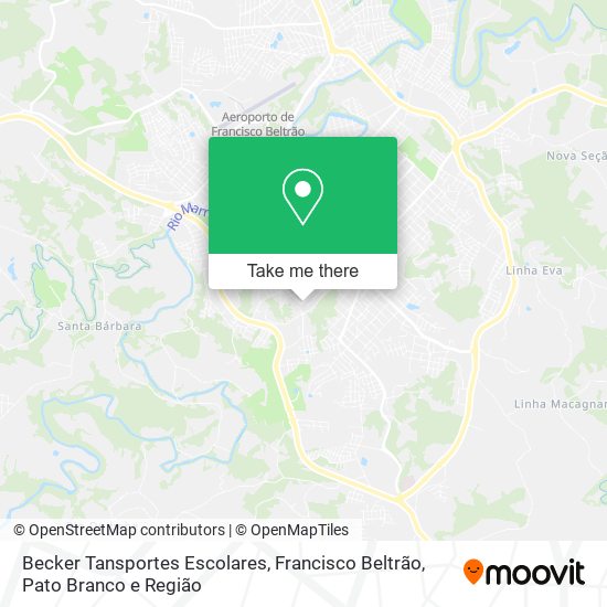 Becker Tansportes Escolares map