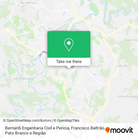 Bernardi Engenharia Civil e Pericia map